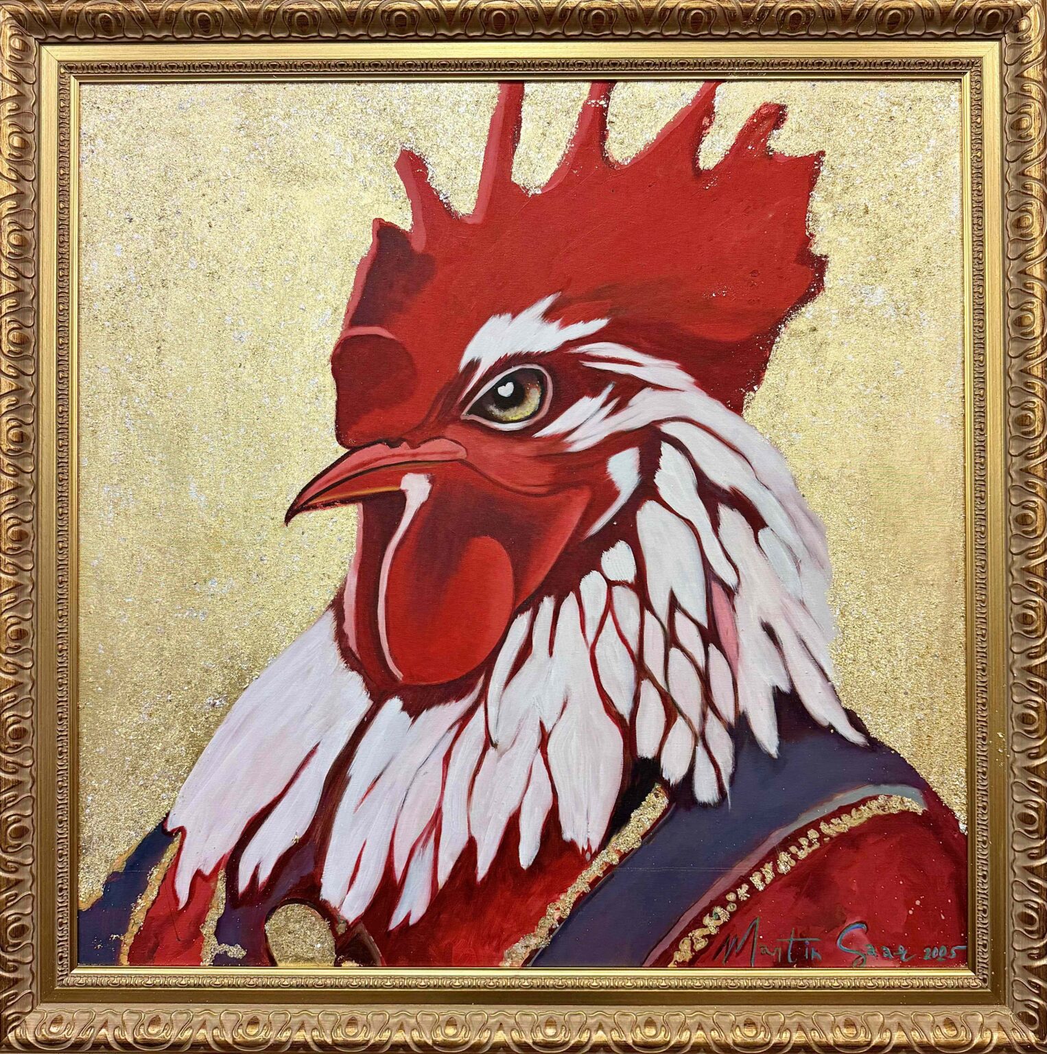 KULDSE HOMMIKU KUULUTAJA Rooster, King of the Herd